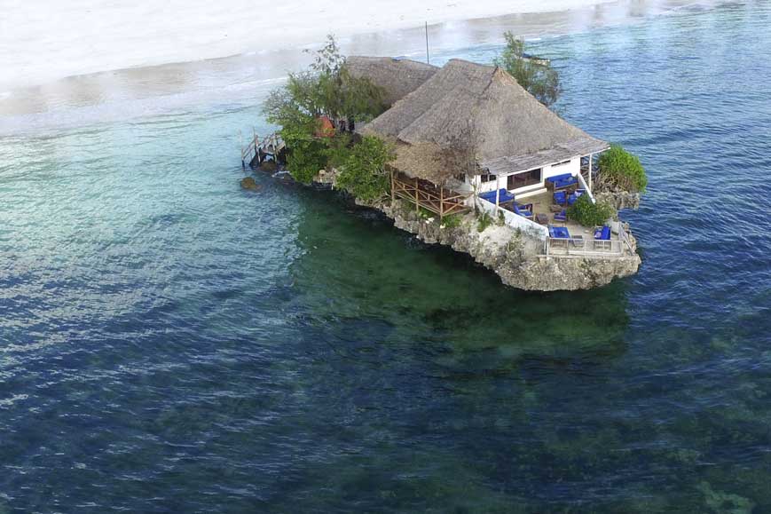 Therock Restaurant Zanzibar